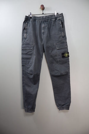 Stone Island Dark Green RE-T Cargo Bottoms