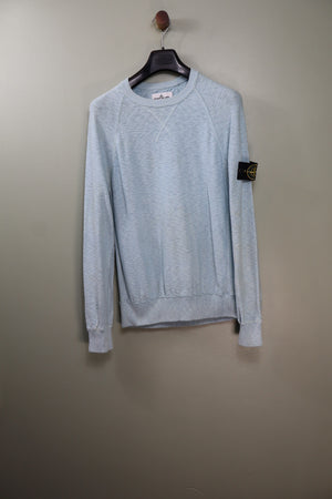 Stone Island Baby Blue Knit Jumper