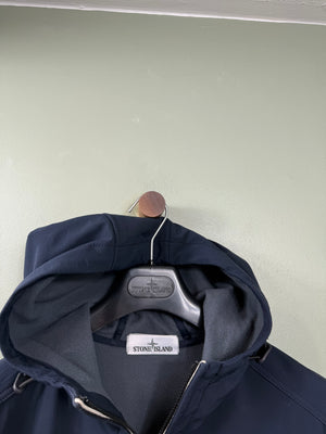 Stone Island Navy Soft Shell Jacket