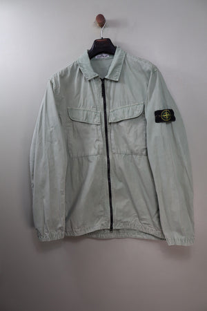 Stone Island Sage Green Overshirt