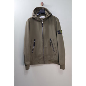 Stone Island Khaki Soft Shell Jacket