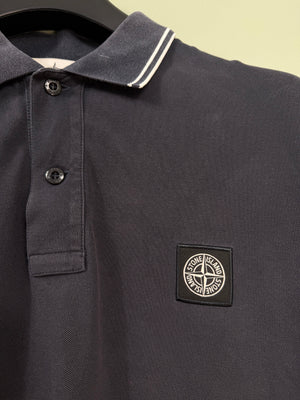 Stone Island Navy SL Polo Shirt