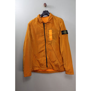 Stone Island Orange Nylon Metal Overshirt