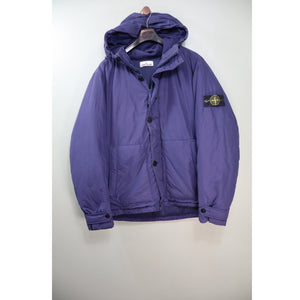 Stone Island Navy Micro Reps Down Jacket