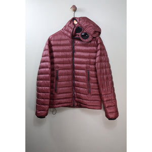 C.P. Company Burgundy D.D. Shell Down Jacket