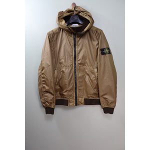 Stone Island Khaki Lamy Flock Jacket