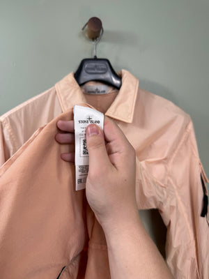 Stone Island Peach Crinkle Reps Jacket