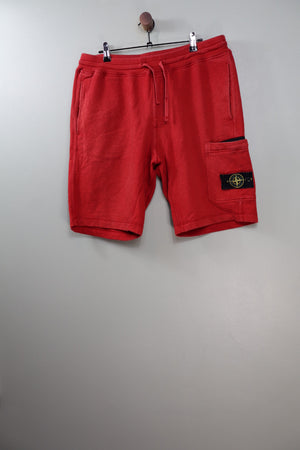 Stone Island Red Shorts