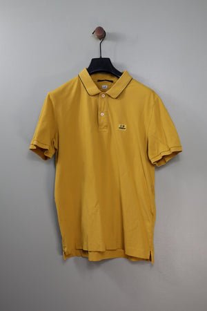 C.P. Company Yellow SL Polo Shirt