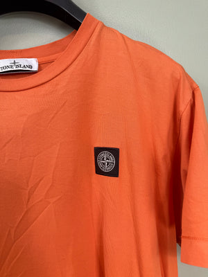 Stone Island Orange T-Shirt