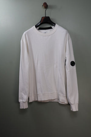 C.P. Company White Jumper