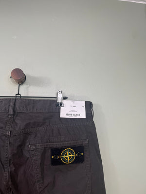 Stone Island Charcoal Grey RE-T Chinos
