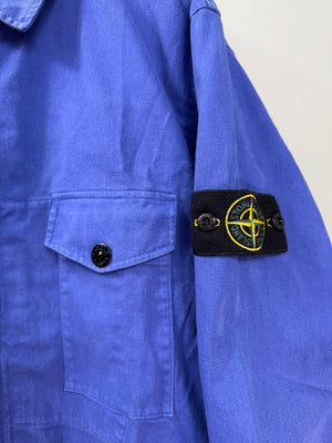 Stone Island Blue Overshirt