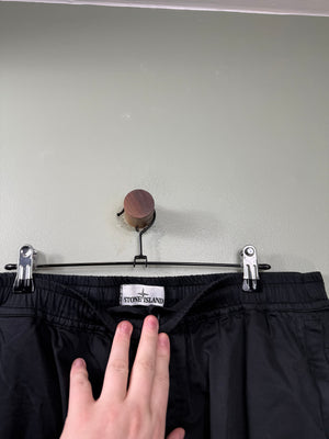 Stone Island Black RE-T Cargo Bottoms