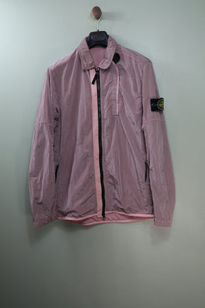 Stone Island Pink Nylon Metal Overshirt