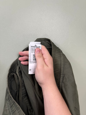 Stone Island Khaki RE-T Cargo Bottoms