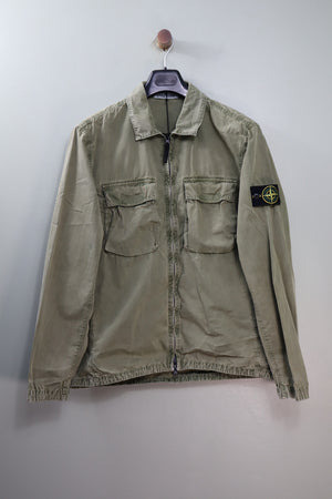 Stone Island Green Overshirt