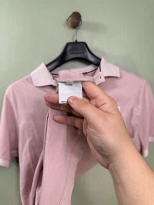 Stone Island Pink Slim Fit Polo