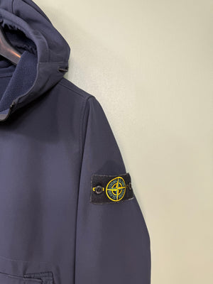 Stone Island Navy Soft Shell Jacket