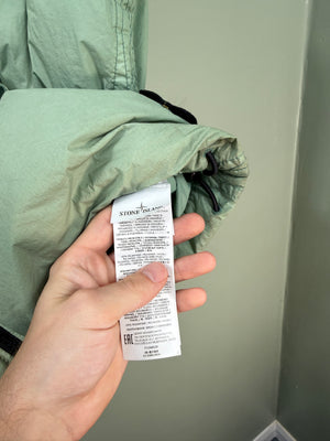 Stone Island Green Crinkle Reps Gilet