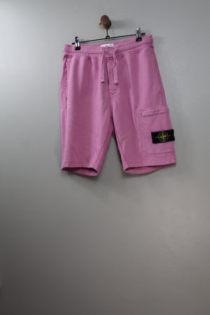Stone Island Pink Shorts