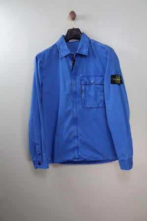 Stone Island Blue Overshirt
