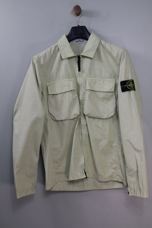 Stone Island Pastel Green Overshirt
