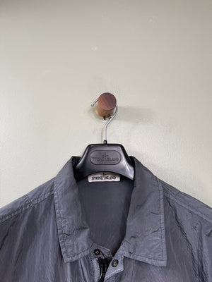 Stone Island Grey Nylon Metal Overshirt