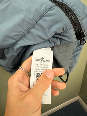 Stone Island Blue Comfort Tech Composite Jacket