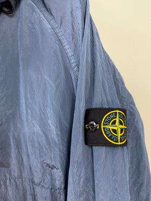 Stone Island Blue Nylon Metal Jacket