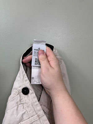 Stone Island Beige RE-T Cargo Bottoms