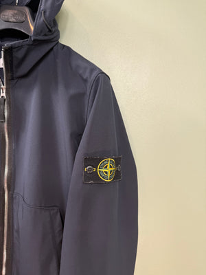 Stone Island Navy Soft Shell Jacket