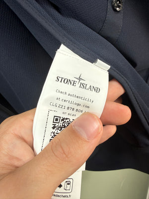 Stone Island Navy Soft Shell Jacket