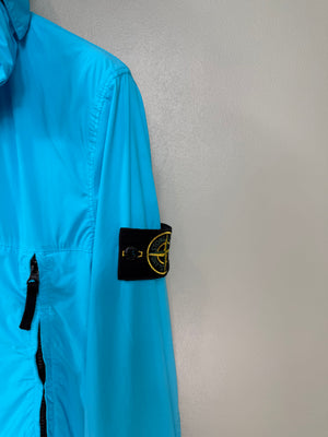 Stone Island Aqua Blue Skin Touch Nylon Jacket