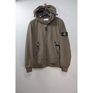 Stone Island Khaki Soft Shell Jacket