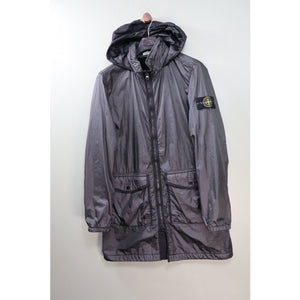 Stone Island Black Lamy Flock Parka