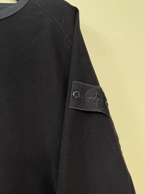 Stone Island Navy Ghost Moleskin Jumper