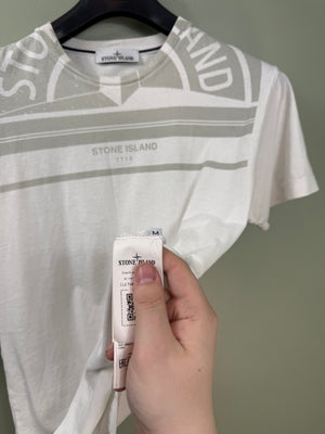 Stone Island White T-Shirt