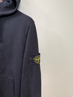Stone Island Black Zipped Hoodie