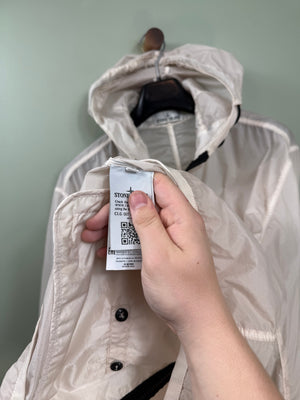 Stone Island Beige Lamy Velour Jacket