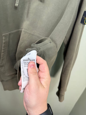 Stone Island Khaki Hoodie