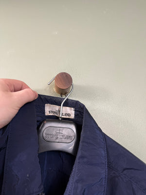 Stone Island Navy Nylon Metal Overshirt