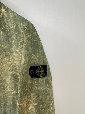 Stone Island Green Ovo Dye Overshirt