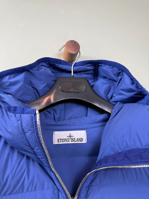 Stone Island Blue Seamless Tunnel TC Down Jacket