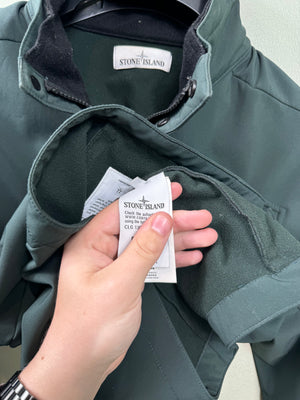 Stone Island Green Soft Shell Jacket