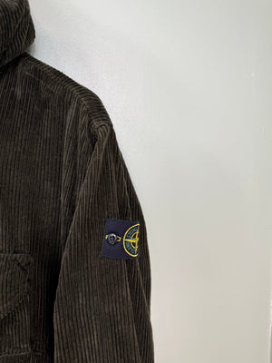 Stone Island Khaki Corduroy Smock