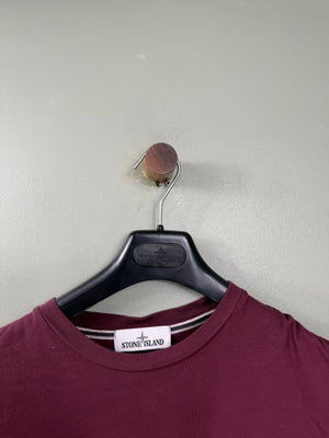 Stone Island Burgundy T-Shirt