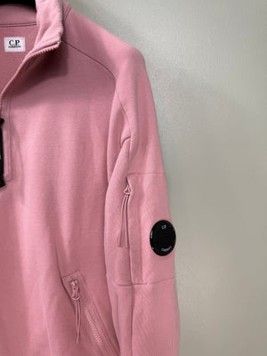 C.P. Company Pink 1/4 Zip Jumper