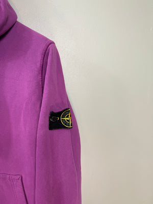 Stone Island Purple Hoodie