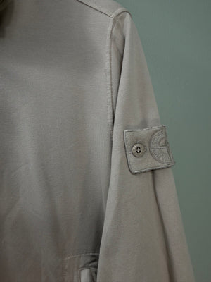 Stone Island Beige Ghost 1/4 Zip Jumper